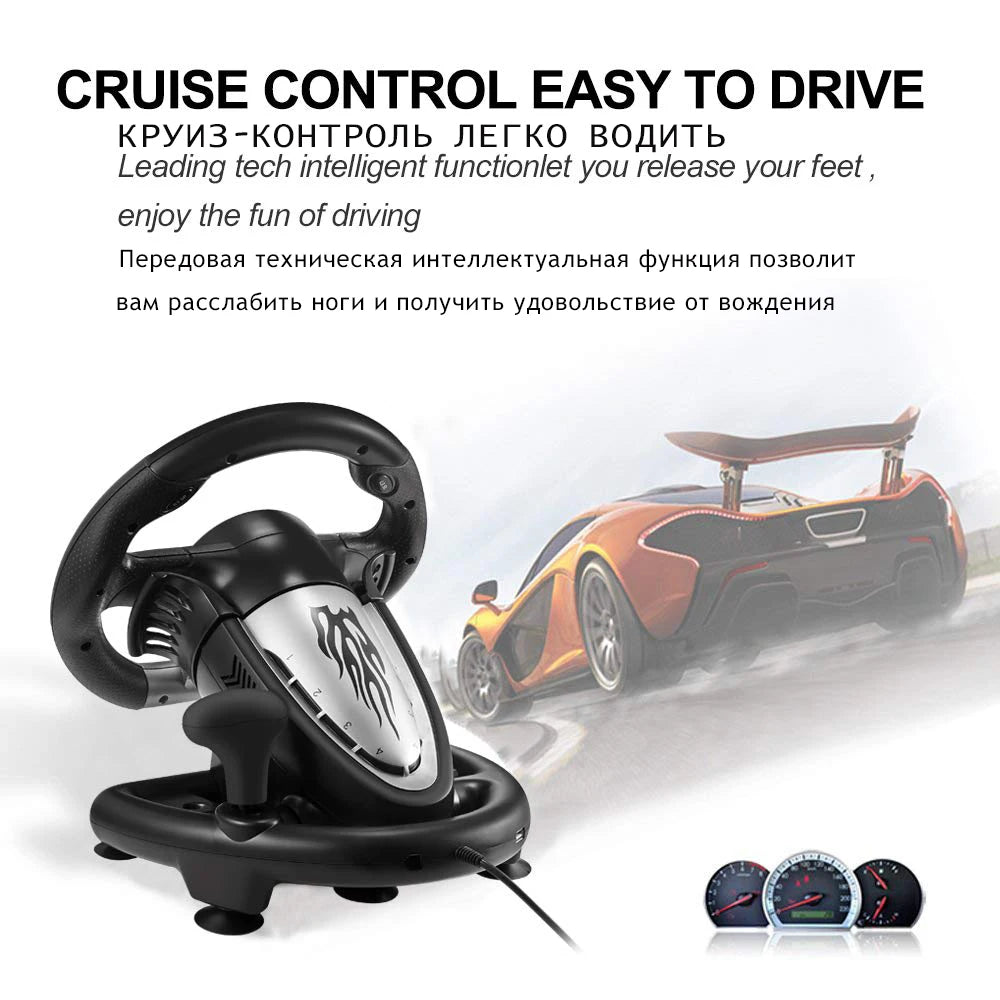 PXN V3 Pro Racing Wheel pentru PC & Console Wheel 180°