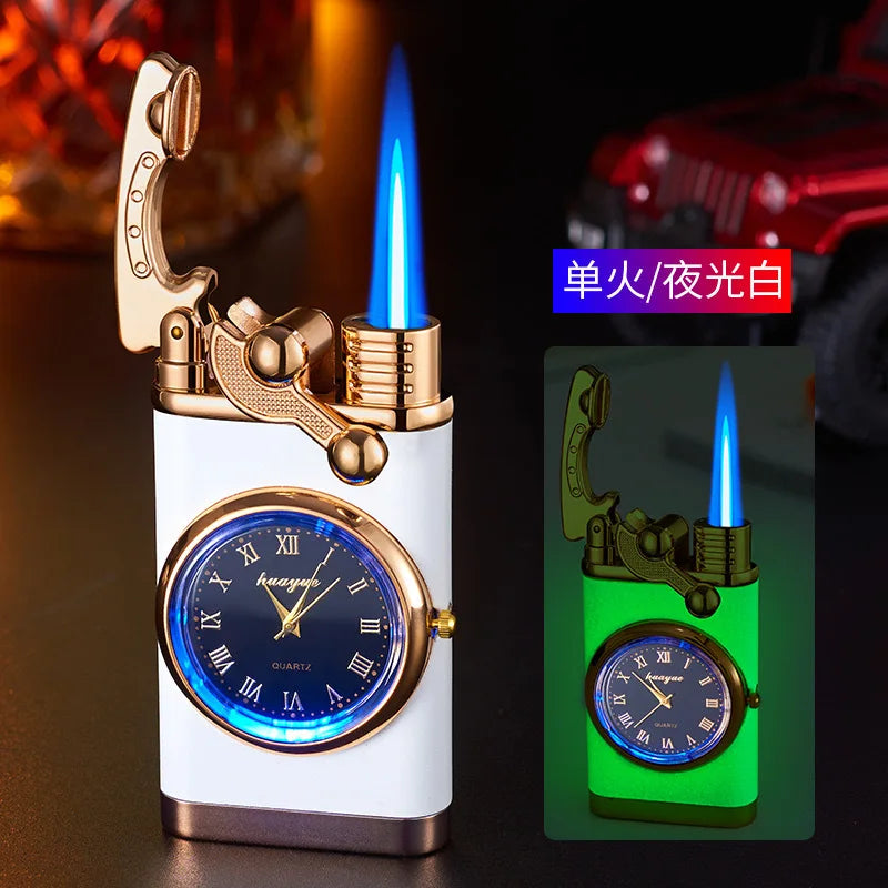 Quartz Jet Flame Watch Lighter